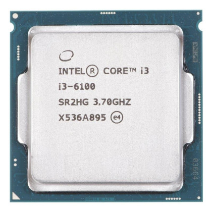 Реновиран процесор Intel Core i3-6100 (3.70 GHz)